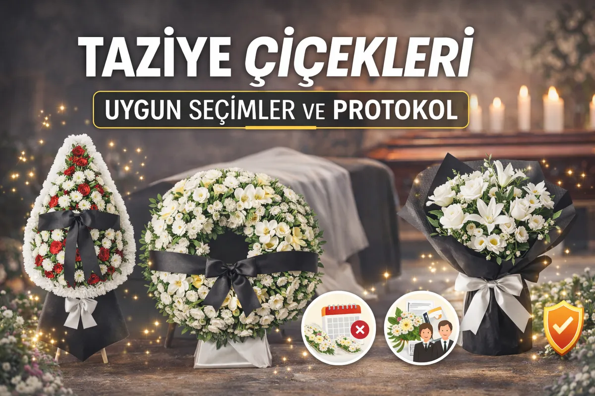 Taziye Çiçekleri: Uygun Seçimler ve Protokol