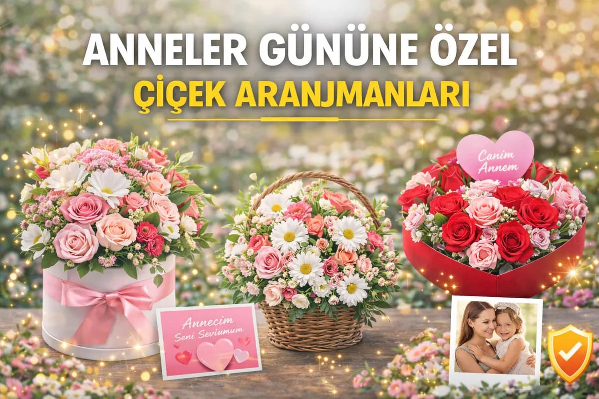 Anneler Gününe Özel Çiçek Aranjmanları